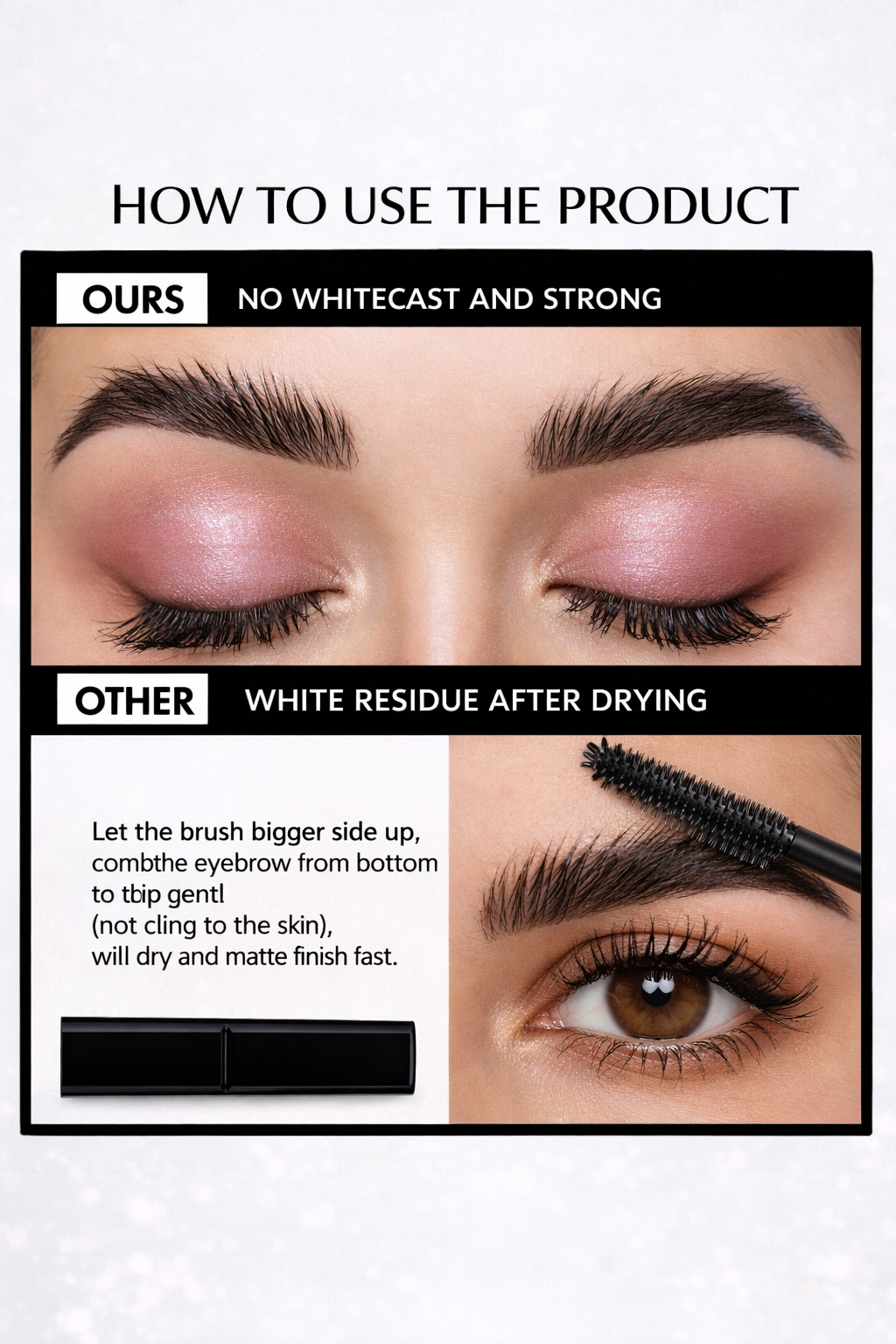 N Brow Gel – Strong Hold Clear Formula